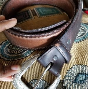 3D Brand Leather Western Belt 34